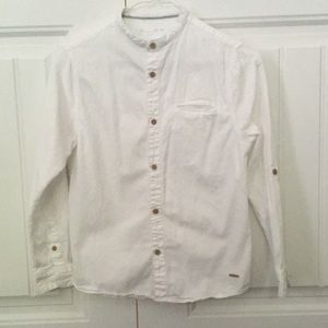 Zara boy size 10 EUC cotton shirt